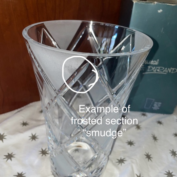 J.G. Durand “Pygmalion” Lead Crystal 25cm (10”) Vase - 62510 Arques France - Picture 5 of 17